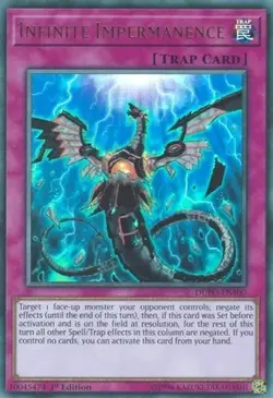 Infinite Impermanence - 1st Edition Duel Power MP YuGiOh - Image 1