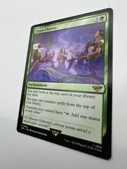 MTG TCG Elven Chorus Universes Beyond Lord of the Rings: Tales of Middle-Earth - Image 1
