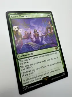 MTG TCG Elven Chorus Universes Beyond Lord of the Rings: Tales of Middle-Earth - Image 2