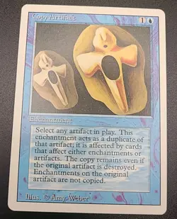 MTG Copy Artifact-Revised Edition, VLP/NM - Image 1