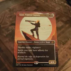 Sami, Wildcat Captain Borderless - Edge of Eternities - Near Mint - MTG Card - Image 1