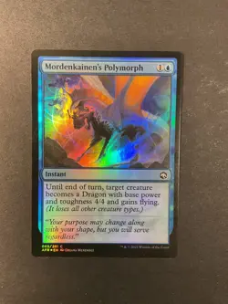 Mordenkainen's Polymorph - Foil - Adventures in the Forgotten Realm - Magic MTG - Image 1