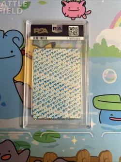 Japanese Pokemon PSA 1997 Topsun Hypno Blue Back NM-MT 8 - Image 2