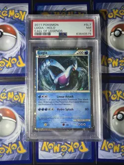 2011 Pokemon Lugia Call of Legends Ultra Rare Holo #SL7 PSA 7 Near-Mint - Image 1