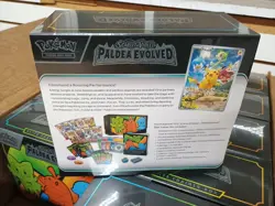 1 Pokemon TCG SV Paldea Evolved ETB Elite Trainer Box New Factory Sealed - Image 4