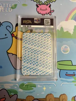 Japanese Pokemon PSA 1997 Topsun Eevee Blue Back Mint 9 - Image 2