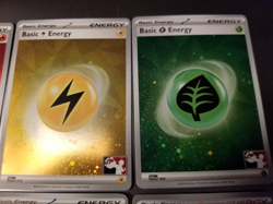 MINT set of 8 Pokemon TCG Prize Pack Stamped Cosmos HOLO Energies SWIRLS! - Image 4