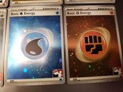 MINT set of 8 Pokemon TCG Prize Pack Stamped Cosmos HOLO Energies SWIRLS! - Image 5