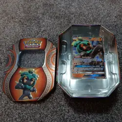 Pokemon TCG Marshadow GX SM59 Mysterious Powers Tin with Insert NO PACKS - Image 5