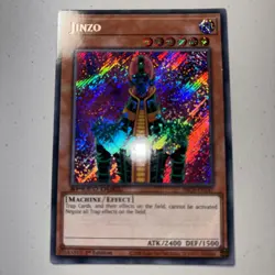 Jinzo SBCB-EN147 SECRET Rare Near Mint 1st Edition Yugioh Speed Duel - Image 1