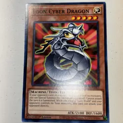 Toon Cyber Dragon - 1st Edition LDS1-EN062 - NM - YuGiOh - Image 1