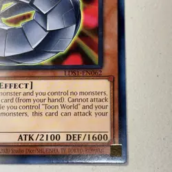 Toon Cyber Dragon - 1st Edition LDS1-EN062 - NM - YuGiOh - Image 4