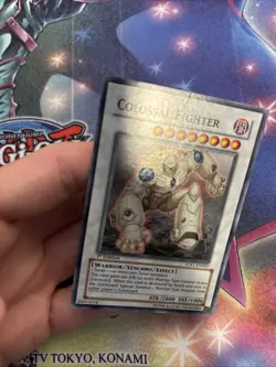 (YBL) Colossal Fighter 5DS1-EN043 1st Edition Super Rare Yugioh Card MP - Image 4