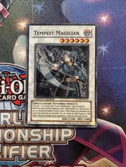 (YBL) YUGIOH TEMPEST MAGICIAN SOVR-ENSE1 SUPER LIMITED EDITION LP - Image 1