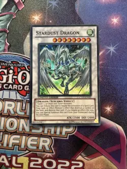 (YBL) YUGIOH STARDUST DRAGON CT07-EN021 SUPER (LP) - Image 1