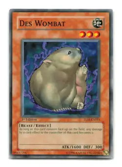 Des Wombat - TLM-EN031 - YuGiOh-LP - Image 1