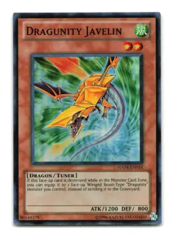 Dragunity Javelin - HA04-EN014 Super Rare - YuGiOh-LP - Image 1