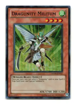 Dragunity Militum - HA04-EN011 Super Rare - YuGiOh-LP - Image 1