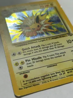 Pokemon Card - Jolteon Jungle 1st Edition 4/64 Holo Rare Vintage - Image 2
