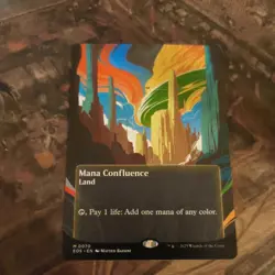 Mana Confluence Poster Stellar Sights Borderless - Edge of Eternities - MTG Card - Image 1