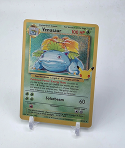 Unofficial Custom SPARKLING HOLO Venusaur Card Venusaur READ DESCRIPTION BELOW - Image 1
