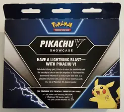 2022 POKEMON PIKACHU V SHOWCASE TCG 3 BOOSTER PACKS & 1 PIKACHU V PROMO CARD - Image 2