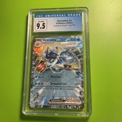 NEW CGC 9.5 MINT Pokemon Gyarados ex Scarlet & Violet Base Set 045/198 Holo Card - Image 2