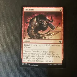 Infuriate 141/254 Theros Beyond Death MTG Magic the gathering card - Image 1