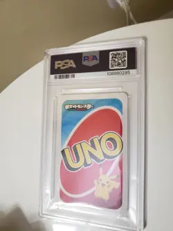 PSA 10 Pokemon Pikachu Uno Japanese Back Green 2020 Card #0 - Image 2