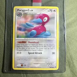 Pokemon TCG Porygon2 LV.39 49/106 Great Encounters Uncommon Card NM/LP Condition - Image 1