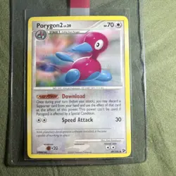 Pokemon TCG Porygon2 LV.39 49/106 Great Encounters Uncommon Card NM/LP Condition - Image 2