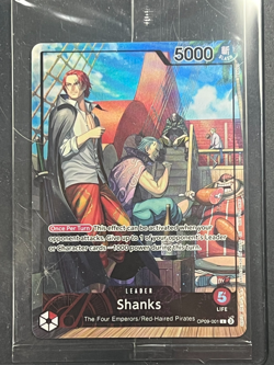 One Piece SHANKS OP09-001 Promo Card PSA Limited Edition July 2025 Sealed - Image 1