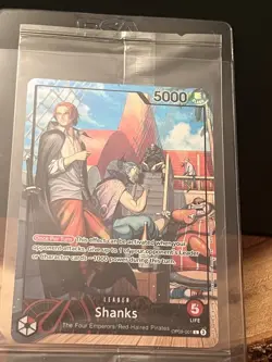 One Piece SHANKS OP09-001 Promo Card PSA Limited Edition July 2025 Sealed - Image 3