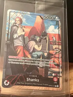 One Piece SHANKS OP09-001 Promo Card PSA Limited Edition July 2025 Sealed - Image 4