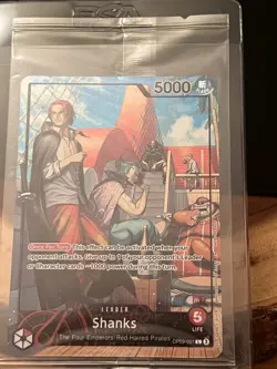 One Piece SHANKS OP09-001 Promo Card PSA Limited Edition July 2025 Sealed - Image 5