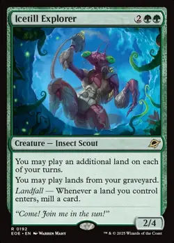 RED ROOM GAMES - Icetill Explorer - Edge of Eternities #192 - LANDFALL - MtG - Image 1