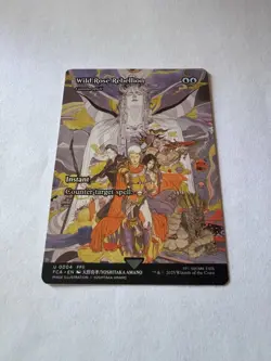 WILD ROSE REBELLION (Counterspell) mtg NM-M Final Fantasy FCA Unc🔥📦🃏 - Image 1