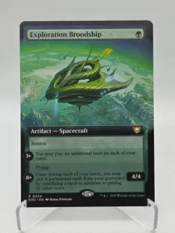 MTG Edge Of Eternities Exploration Broodship Extended Art - Image 1