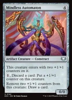 1x - Mindless Automaton - CMR: Edge of Eternities - UC NM MTG - Image 1