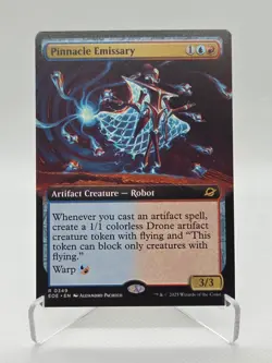 MTG Edge Of Eternities Pinnacle Emissary Extended Art - Image 1