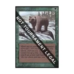 WOTC MtG Collector's Ed Grizzly Bears (CE) (C) NM - Image 1