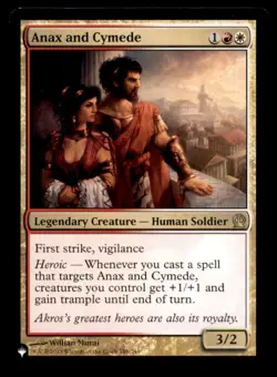 MTG Anax and Cymede LP Light Play The List - Image 1