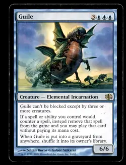 MTG Guile HP Heavy Play Jace v Chandra - Image 1