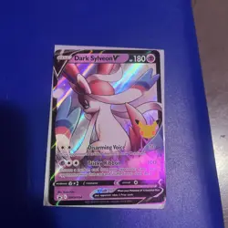 Dark Sylveon V SWSH134 SWSH: Sword & Shield Promo Cards Holo - Image 1