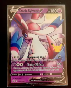 Dark Sylveon V SWSH134 SWSH: Sword & Shield Promo Cards Holo - Image 1