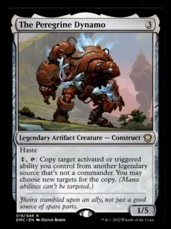 MTG The Peregrine Dynamo LP Light Play Dominaria United Commander - Image 1