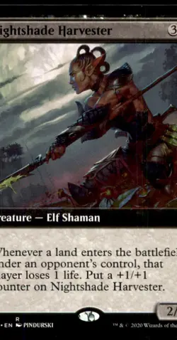 MTG Nightshade Harvester LP Light Play Commander Legends - Image 1