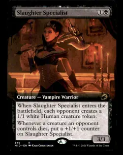 MTG Slaughter Specialist LP Light Play Innistrad: Midnight Hunt - Image 1