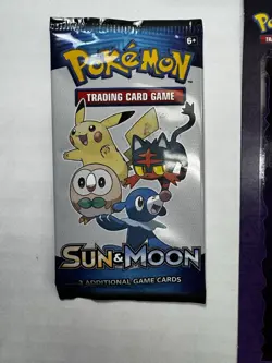 Pokemon Tin Lot Sealed Trick or Trade Pack + Sun & Moon + Promo Packs - Image 3