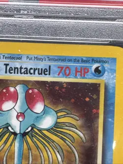 Pokemon 2000 Gym Heroes Misty's Tentacruel Holo 10/132 PSA Graded Mint 9 SWIRL - Image 2